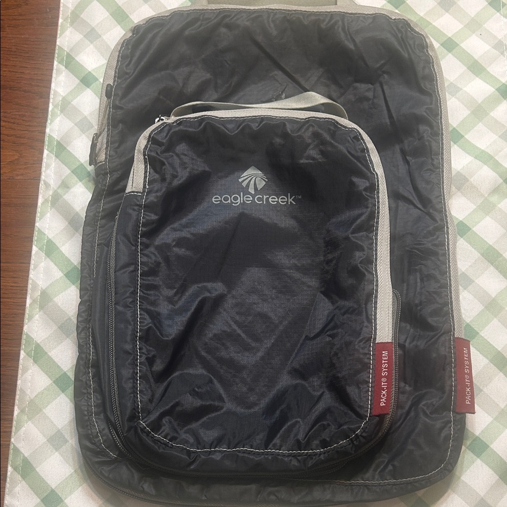 Eagle Creek compression Packing Cube Set/2 - Travel Organizers Midnight Blue